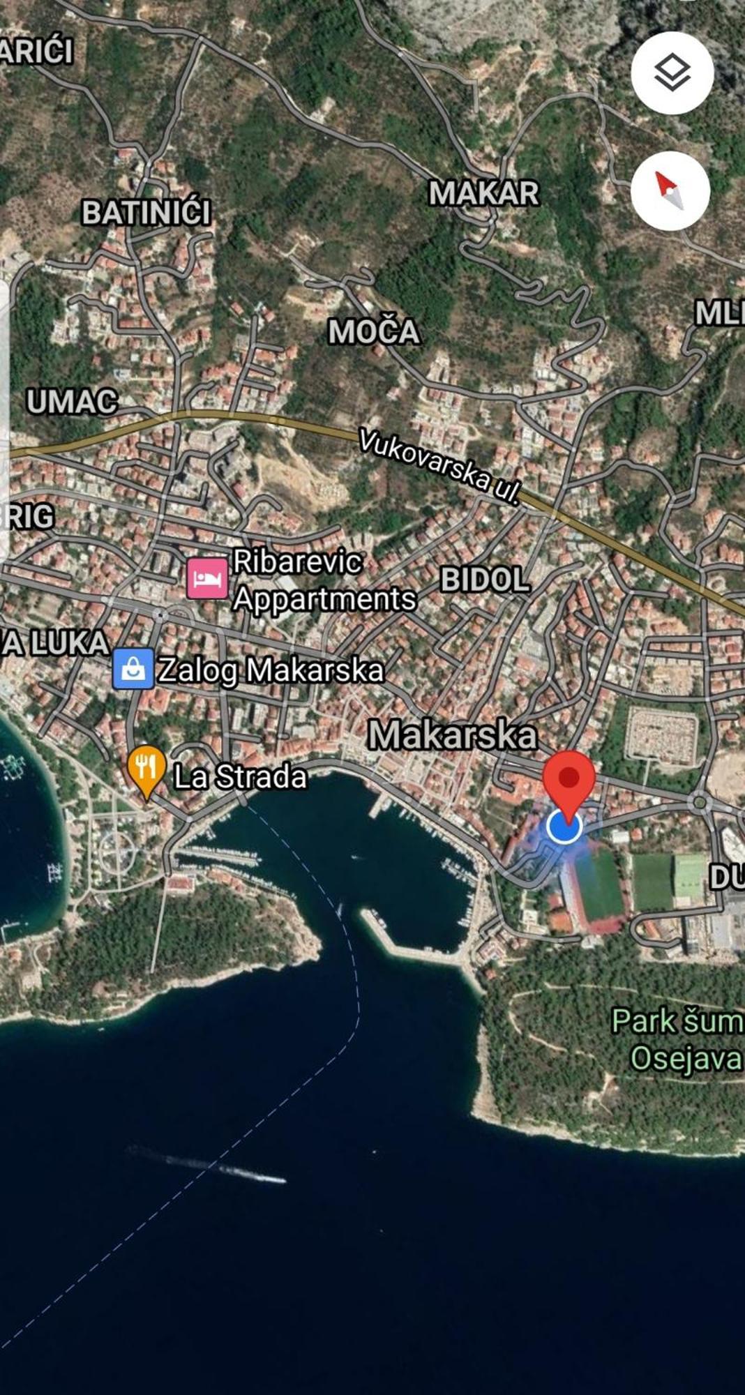 Apartment Afrika Makarska Ngoại thất bức ảnh